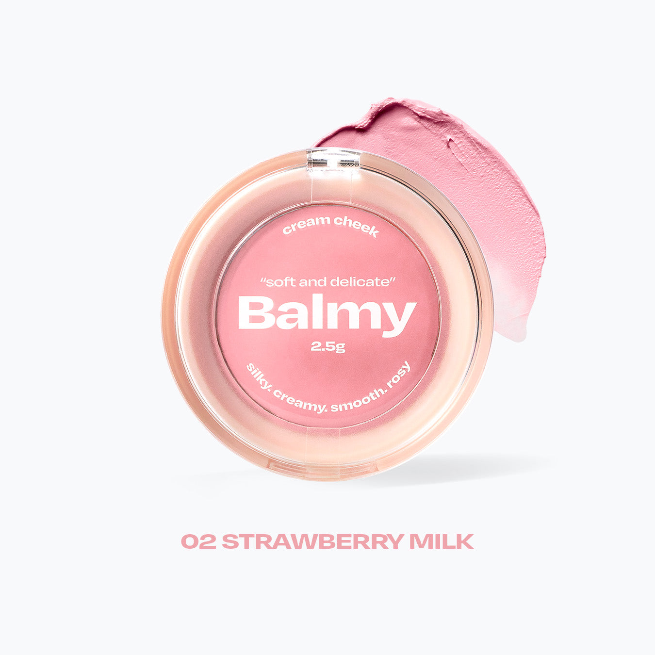 ALTERNATIVE STEREO Balmy Cream Cheek 2.5g - No.2 Strawberry Milk