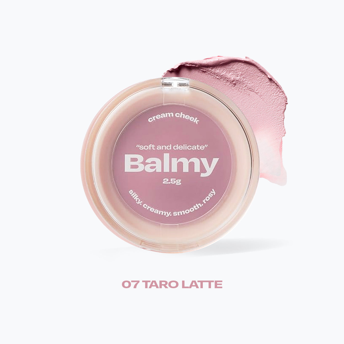 ALTERNATIVE STEREO Balmy Cream Cheek 2.5g - No.7 Taro Latte