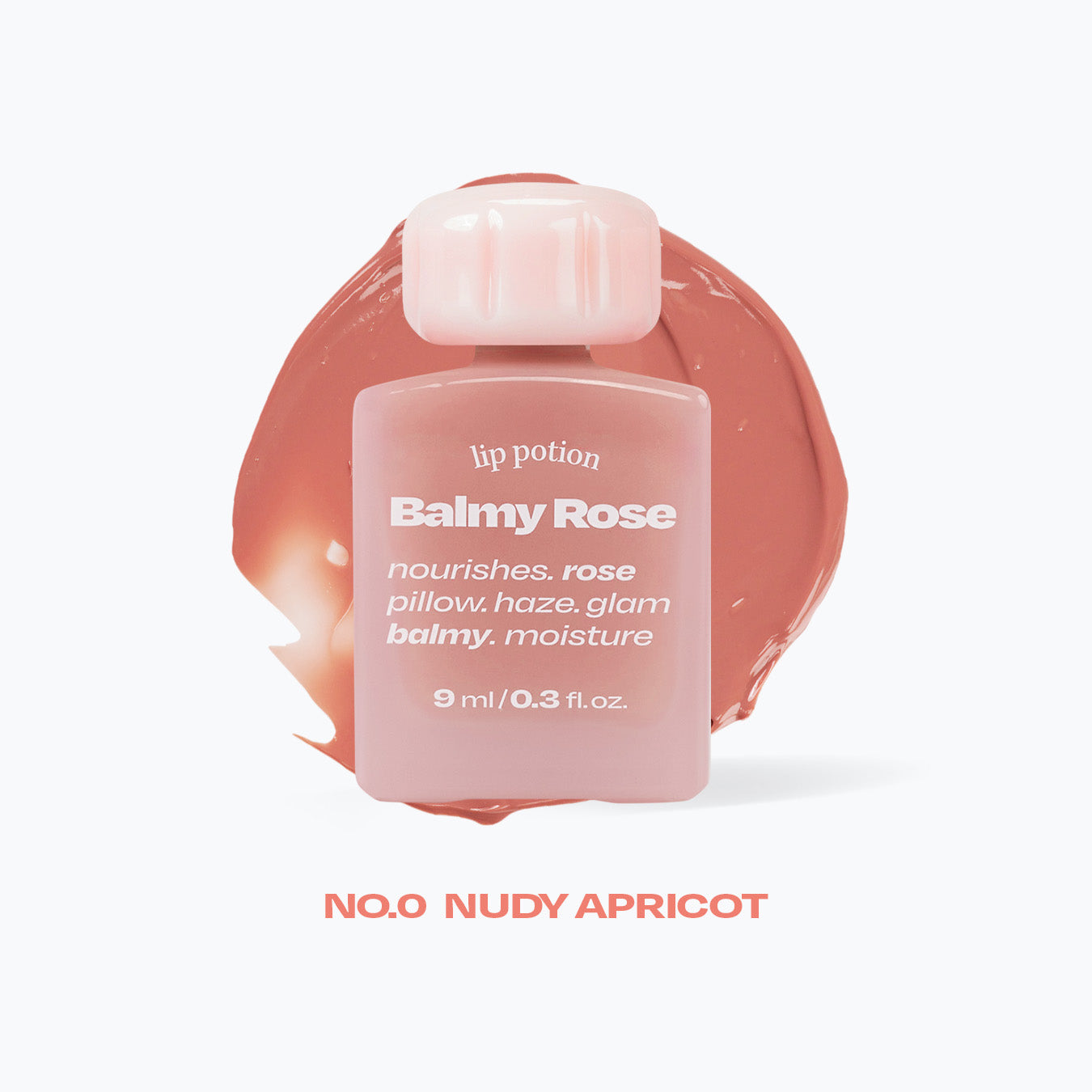 ALTERNATIVE STEREO Lip Potion Balmy Rose 9ml - No.0 Nudy Apricot