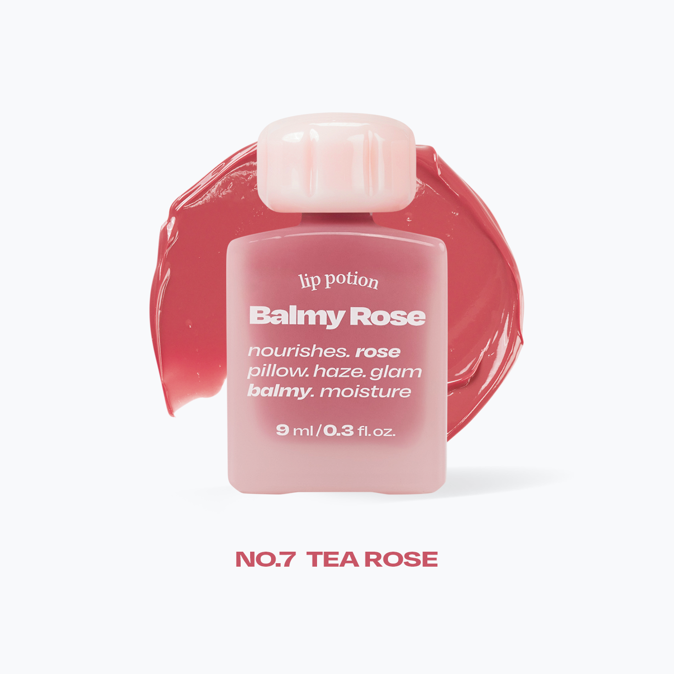 ALTERNATIVE STEREO Lip Potion Balmy Rose 9ml - No.7 Tea Rose