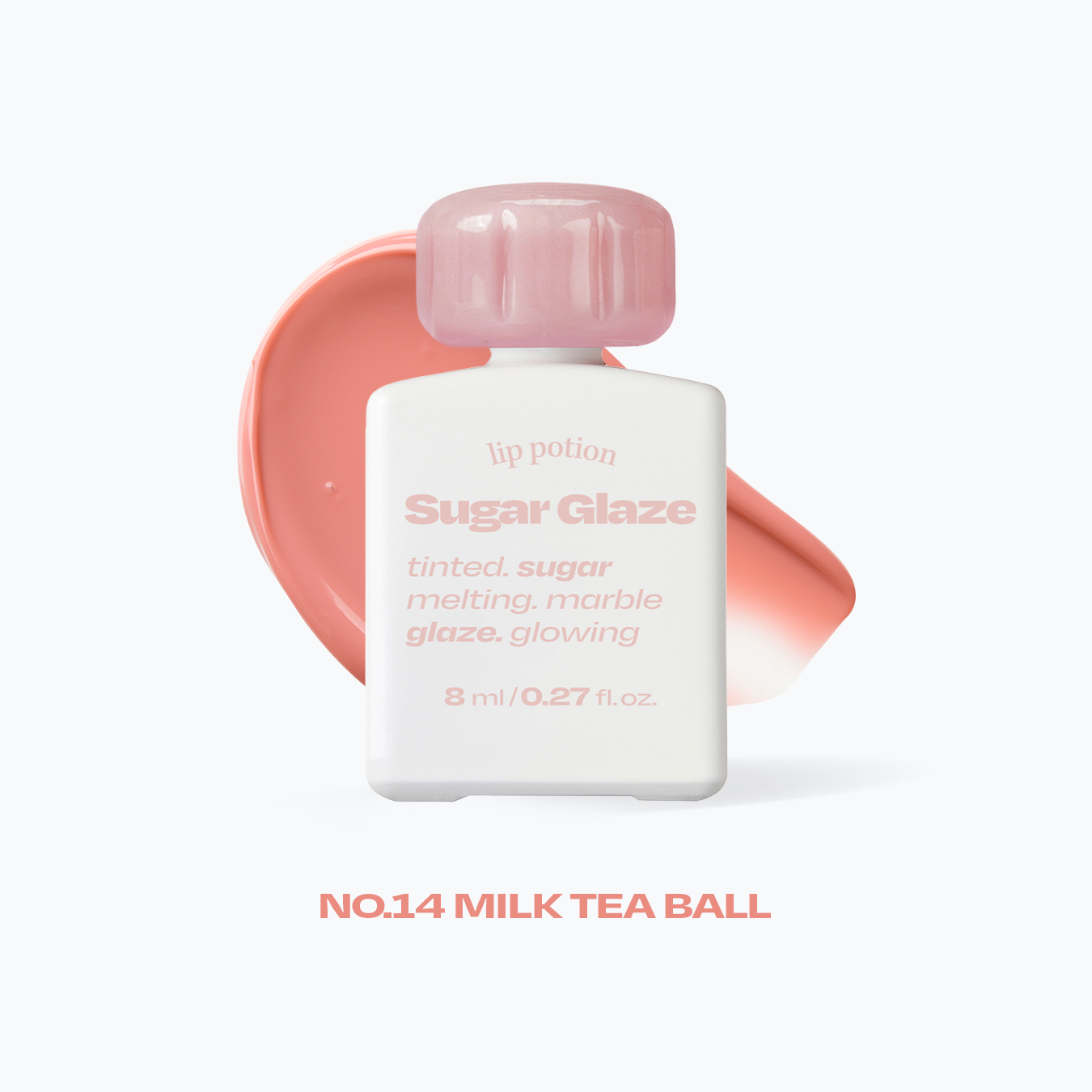 ALTERNATIVE STEREO Lip Potion Sugar Glaze 9ml - No.14 Milk Tea Ball