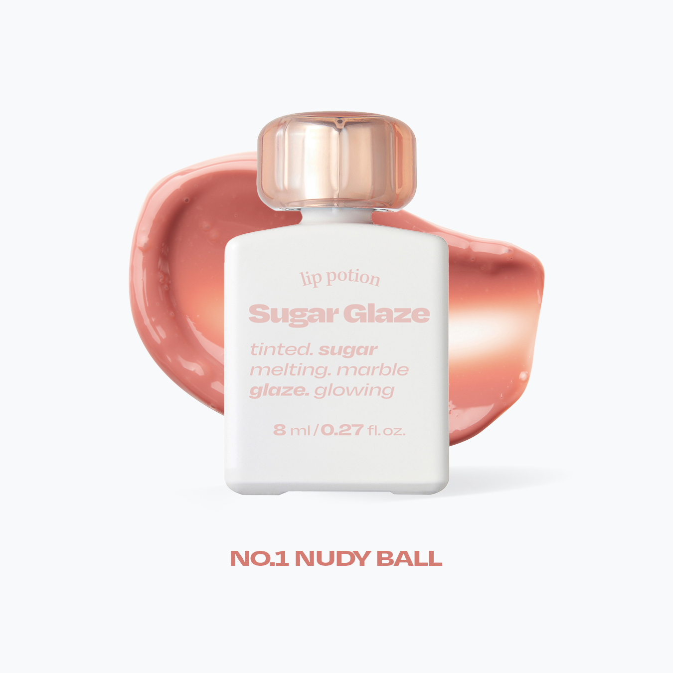 ALTERNATIVE STEREO Lip Potion Sugar Glaze 9ml - No.1 Nudy Ball