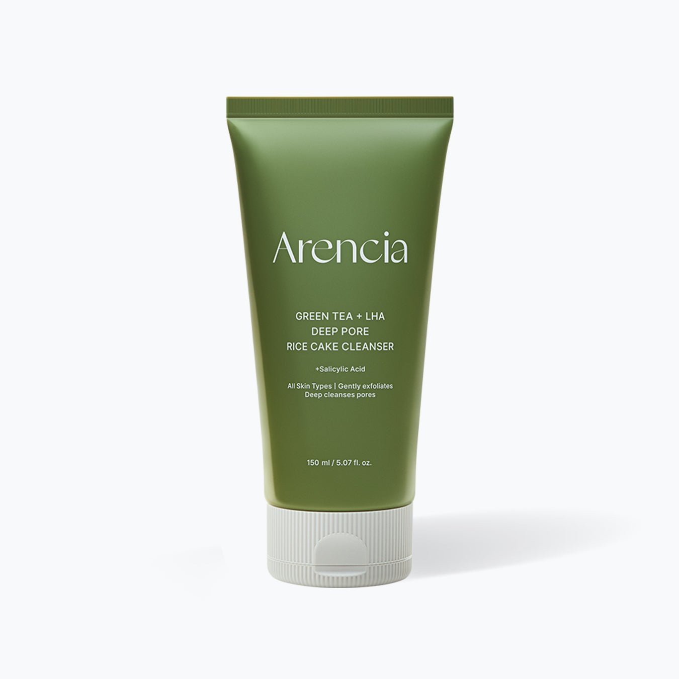 ARENCIA Green Tea & LHA Deep Pore Rice Cake Cleanser 120g
