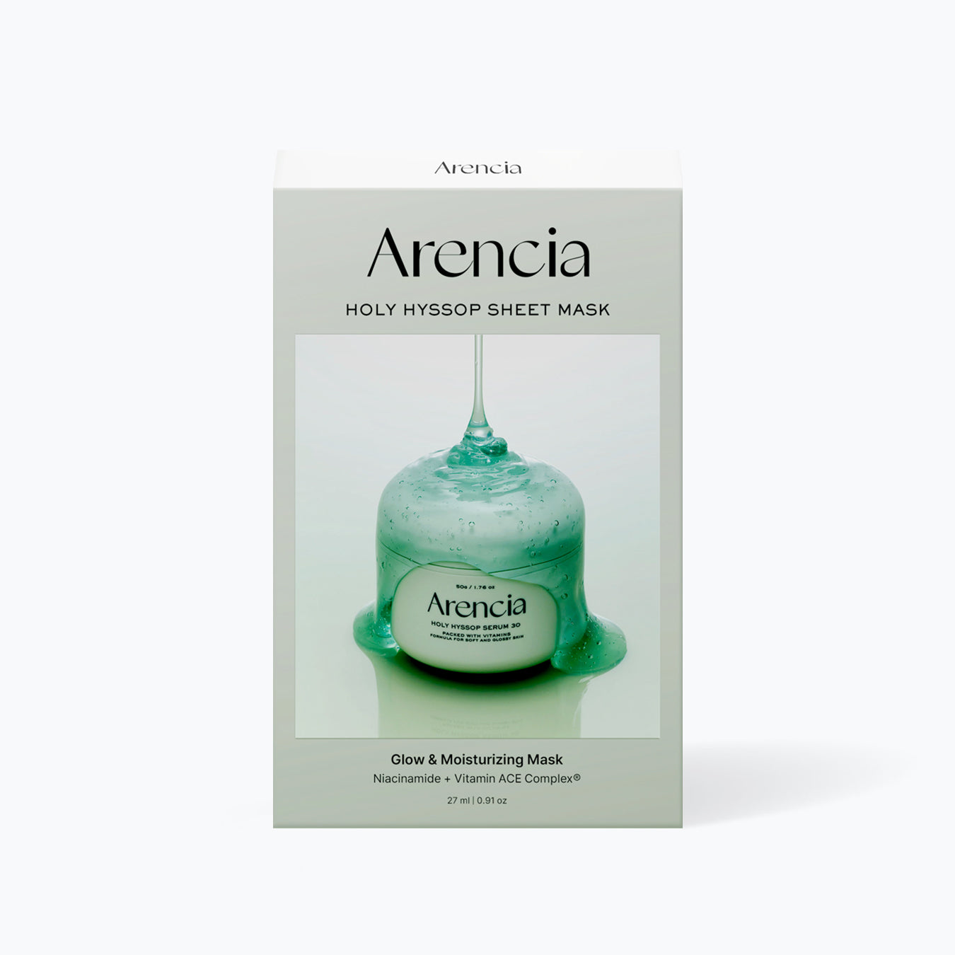 ARENCIA Holy Hyssop Sheet Mask 5pcs/ Box
