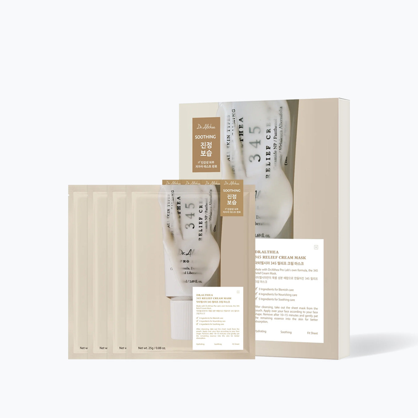 DR. ALTHEA 345 Relief Cream Mask 25g 4s