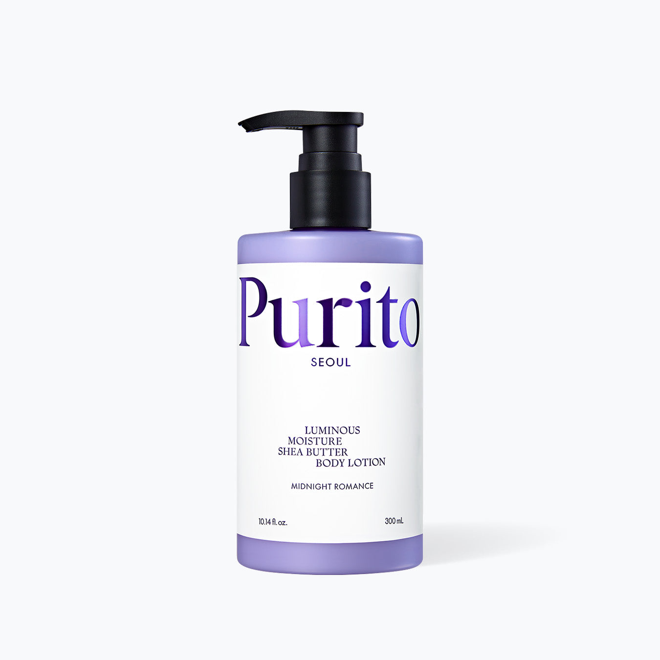 PURITO Luminous Moisture Shea Butter Body Lotion 300ml - Midnight Romance