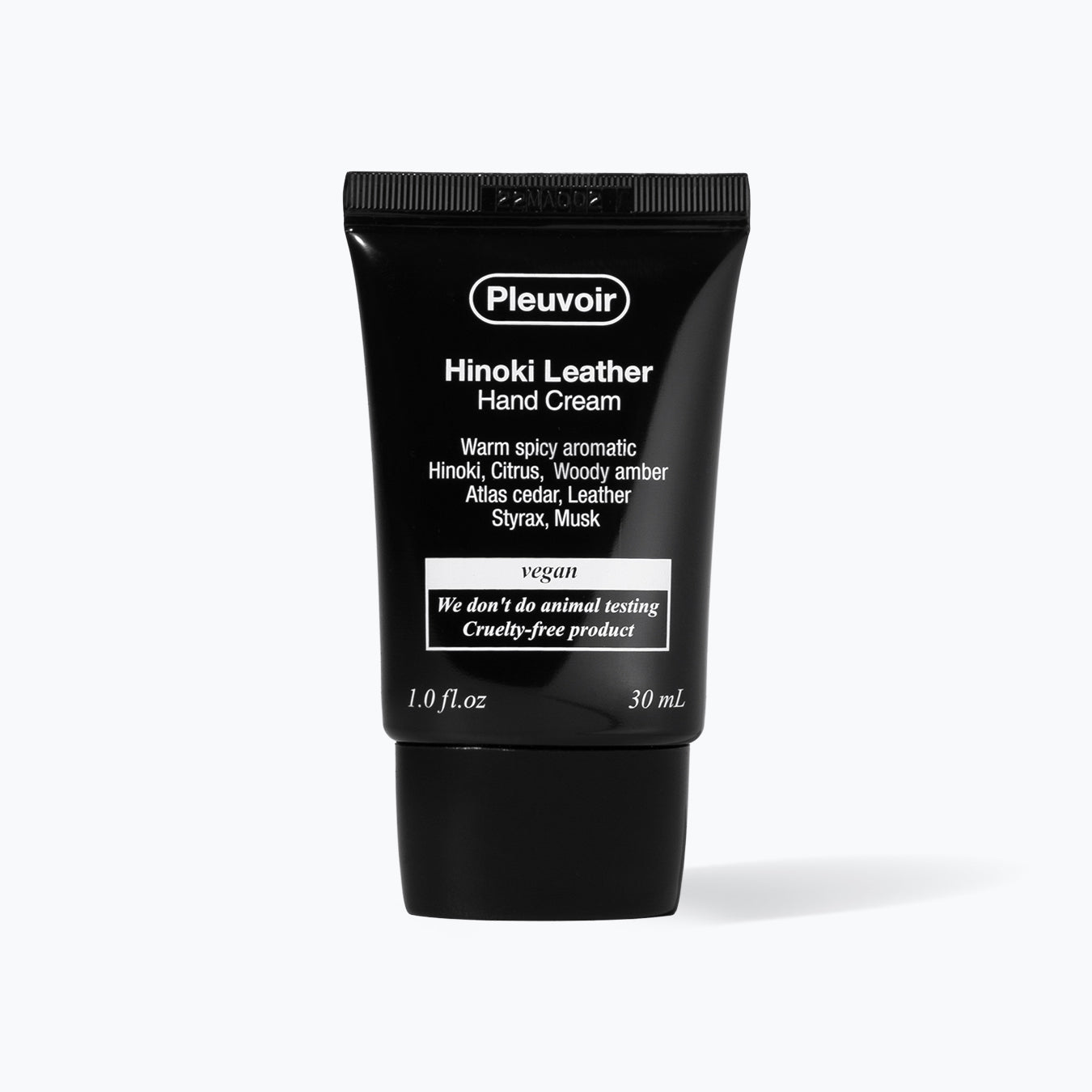 PLEUVOIR Hinoki Leather Hand Cream 1.0 fl.oz 30ml