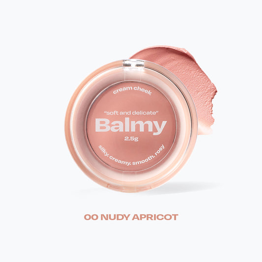 ALTERNATIVE STEREO Balmy Cream Cheek 2.5g - No.0 Nudy Apricot