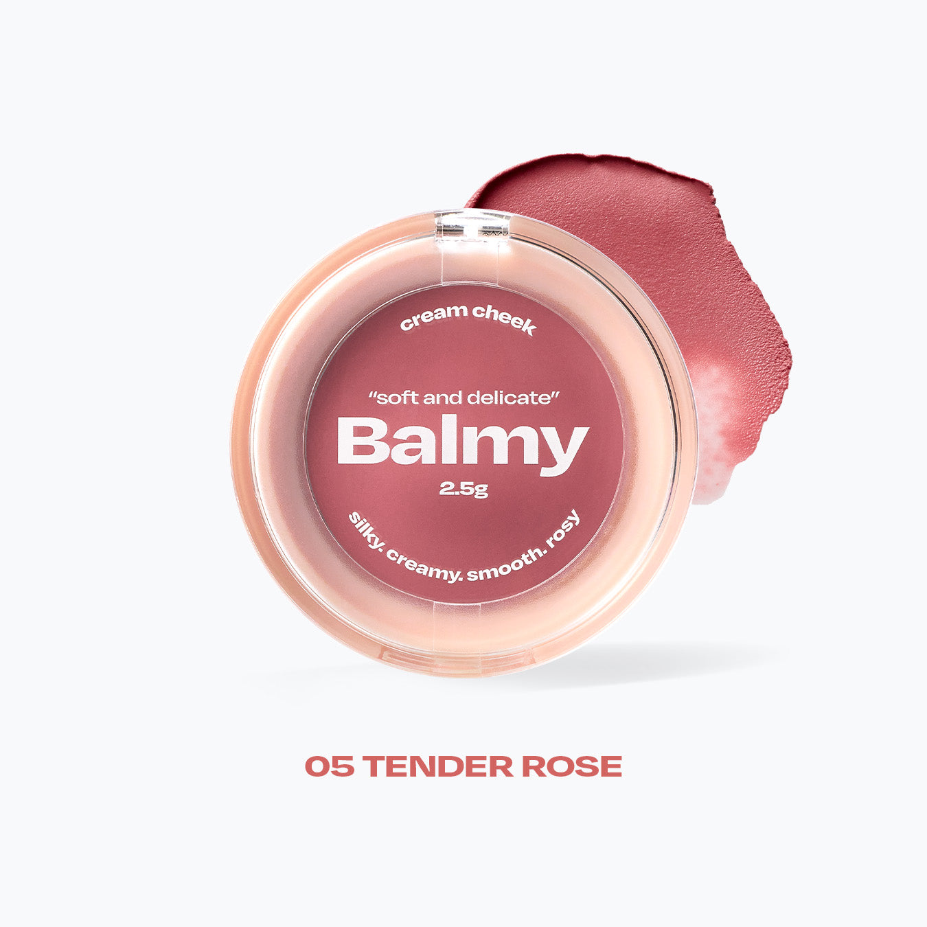 ALTERNATIVE STEREO Balmy Cream Cheek 2.5g - No.5 Tender Rose