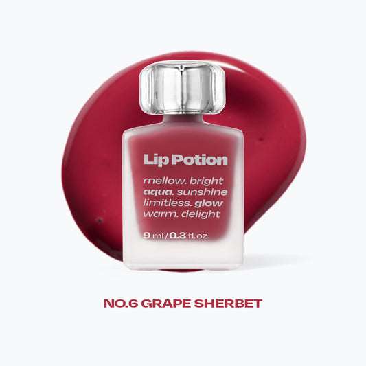 ALTERNATIVE STEREO Lip Potion Aqua Glow 9ml - No.6 Grape Sherbet