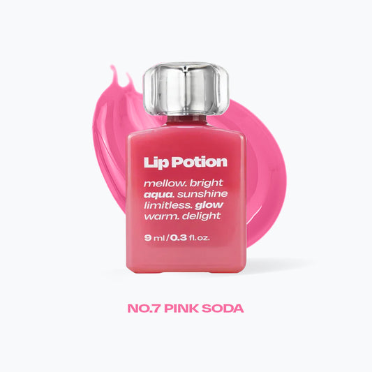 ALTERNATIVE STEREO Lip Potion Aqua Glow 9ml - No.7 Pink Soda