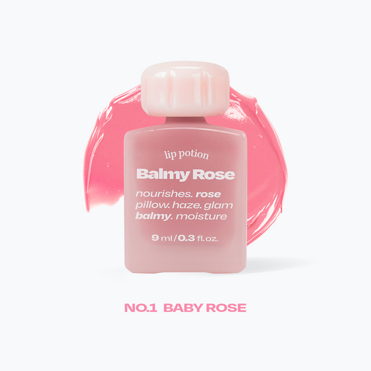 ALTERNATIVE STEREO Lip Potion Balmy Rose 9ml - No.1 Baby Rose