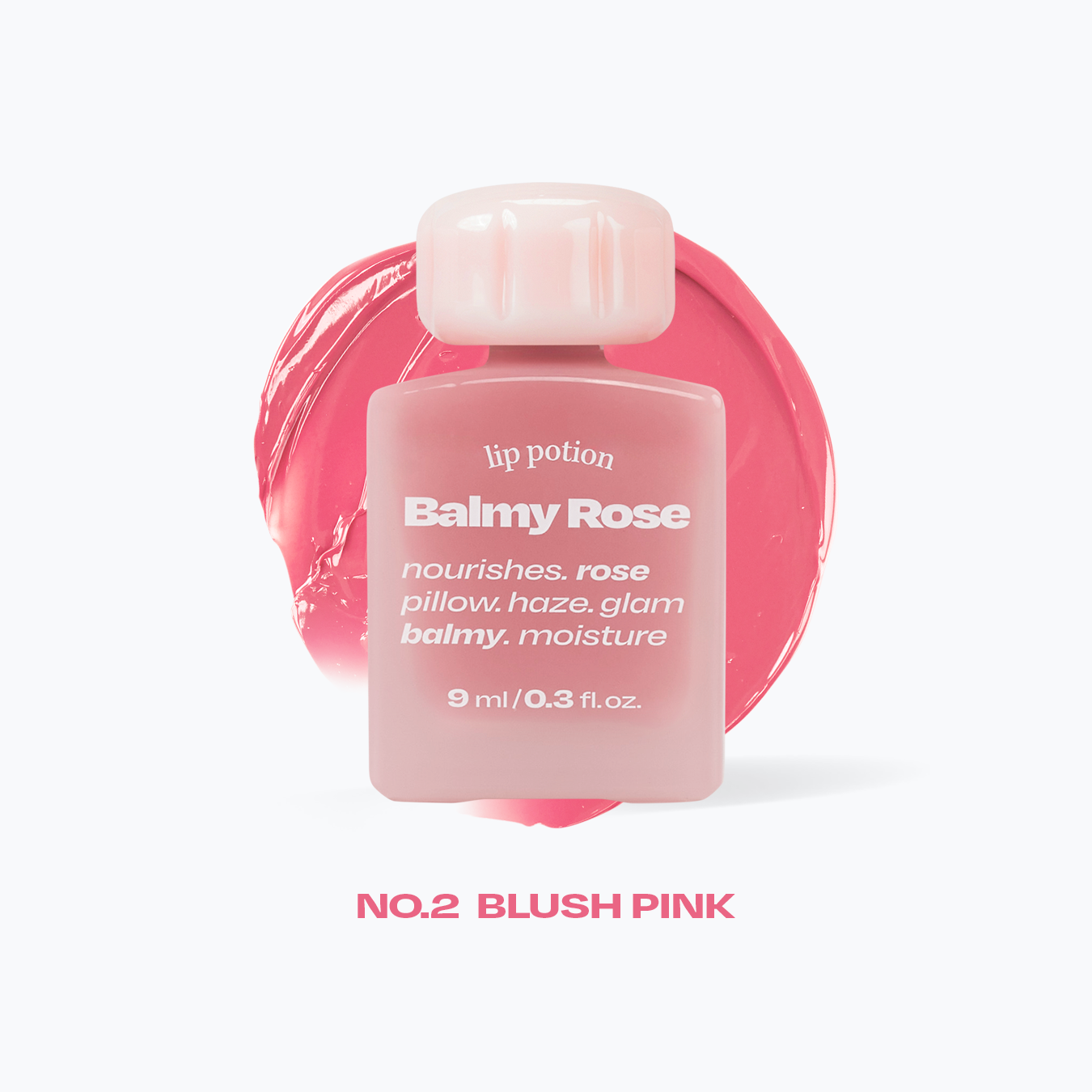 ALTERNATIVE STEREO Lip Potion Balmy Rose 9ml - No.2 Blush Pink