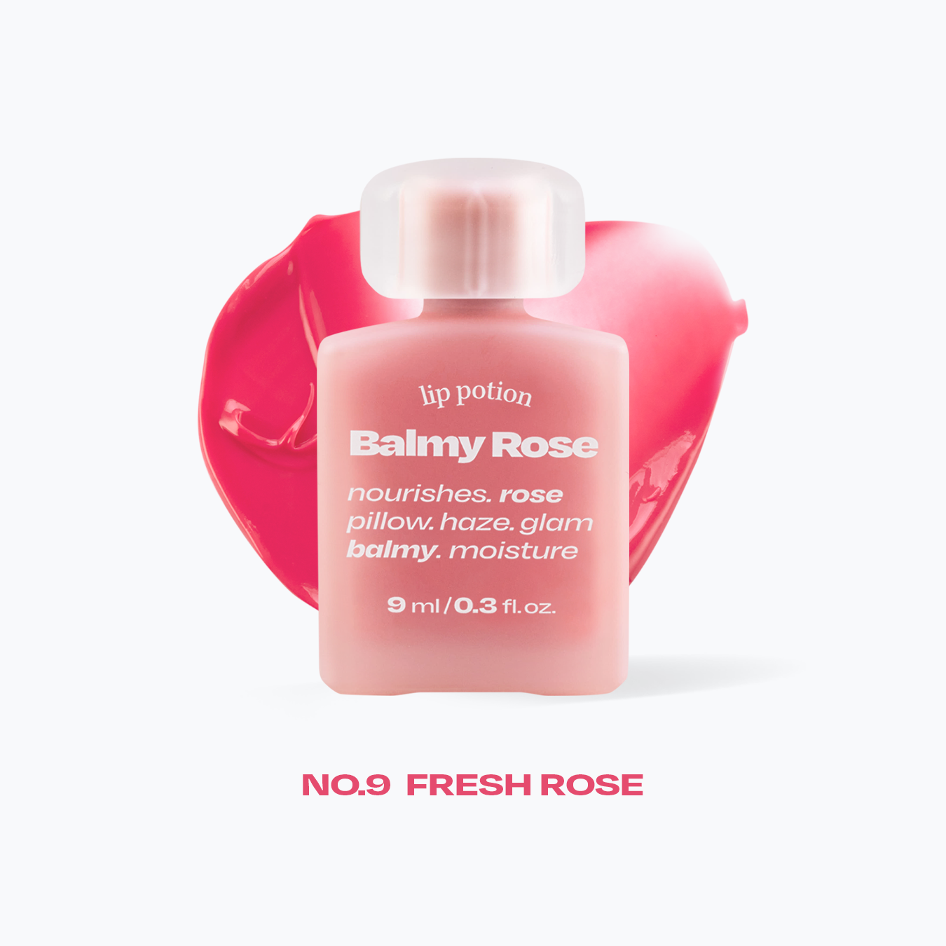 ALTERNATIVE STEREO Lip Potion Balmy Rose 9ml - No.9 Fresh Rose