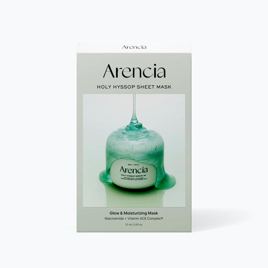 ARENCIA Holy Hyssop Sheet Mask 5pcs/ Box