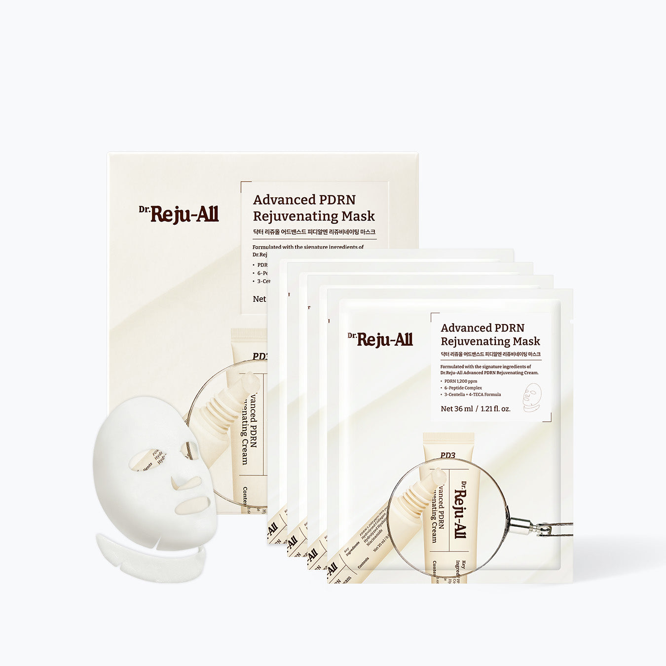 DR. REJU-ALL Advanced PDRN Rejuvenating Mask 36ml 4s/box