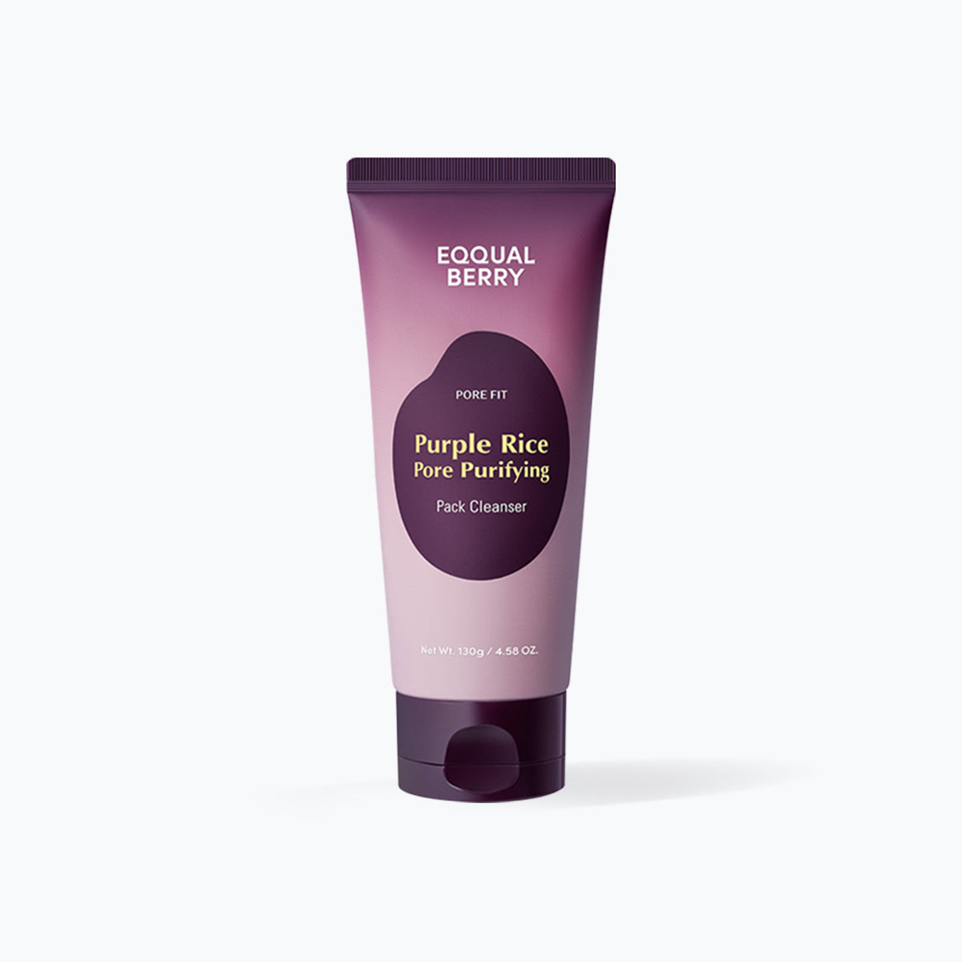 EQQUALBERRY Purple Rice Purifying Pack Cleanser 130g