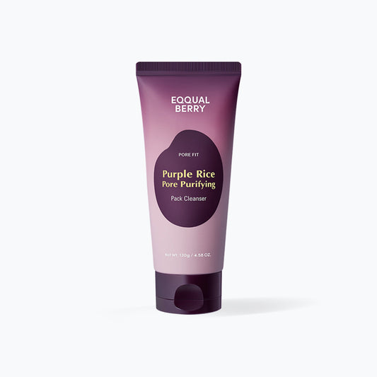 EQQUALBERRY Purple Rice Purifying Pack Cleanser 130g