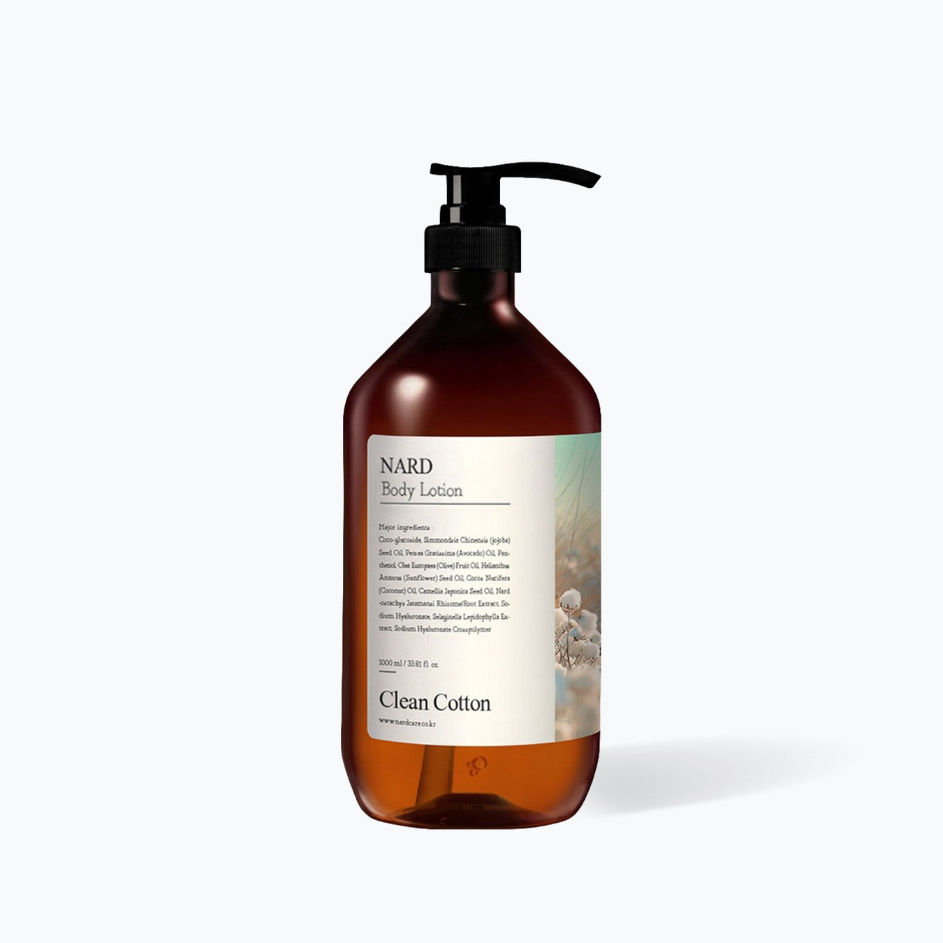 NARD Moisture Perfumed Body Lotion Clean Cotton 1000ml