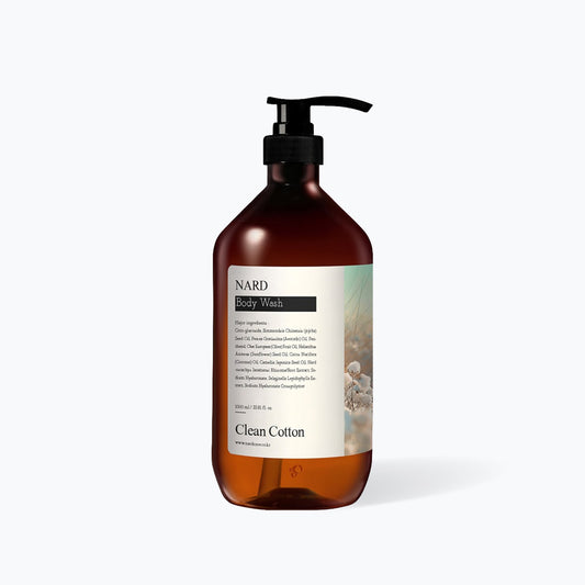 NARD Refreshing Perfumed Body Wash Clean Cotton 1000ml