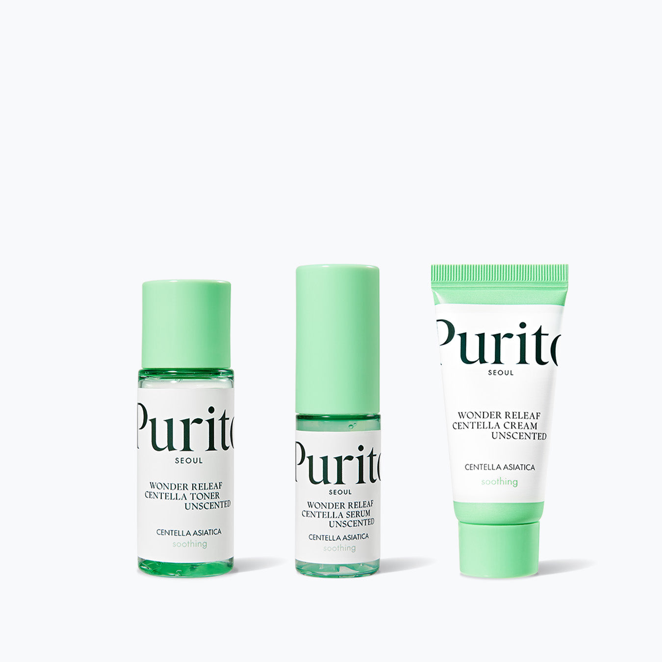 PURITO Wonder Releaf Centella Mini Kit Unscented
