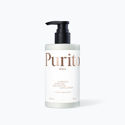PURITO Luminous Moisture Shea Butter Body Lotion 300ml - Cotton Dreamlight