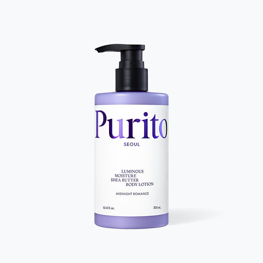 PURITO Luminous Moisture Shea Butter Body Lotion 300ml - Midnight Romance