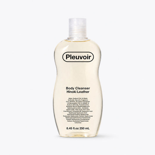 PLEUVOIR Body Lotion Hinoki Leather 8.45 fl.oz 250ml
