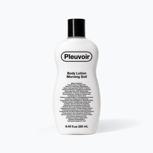 PLEUVOIR Body Lotion Morning Soil 8.45 fl.oz 250ml