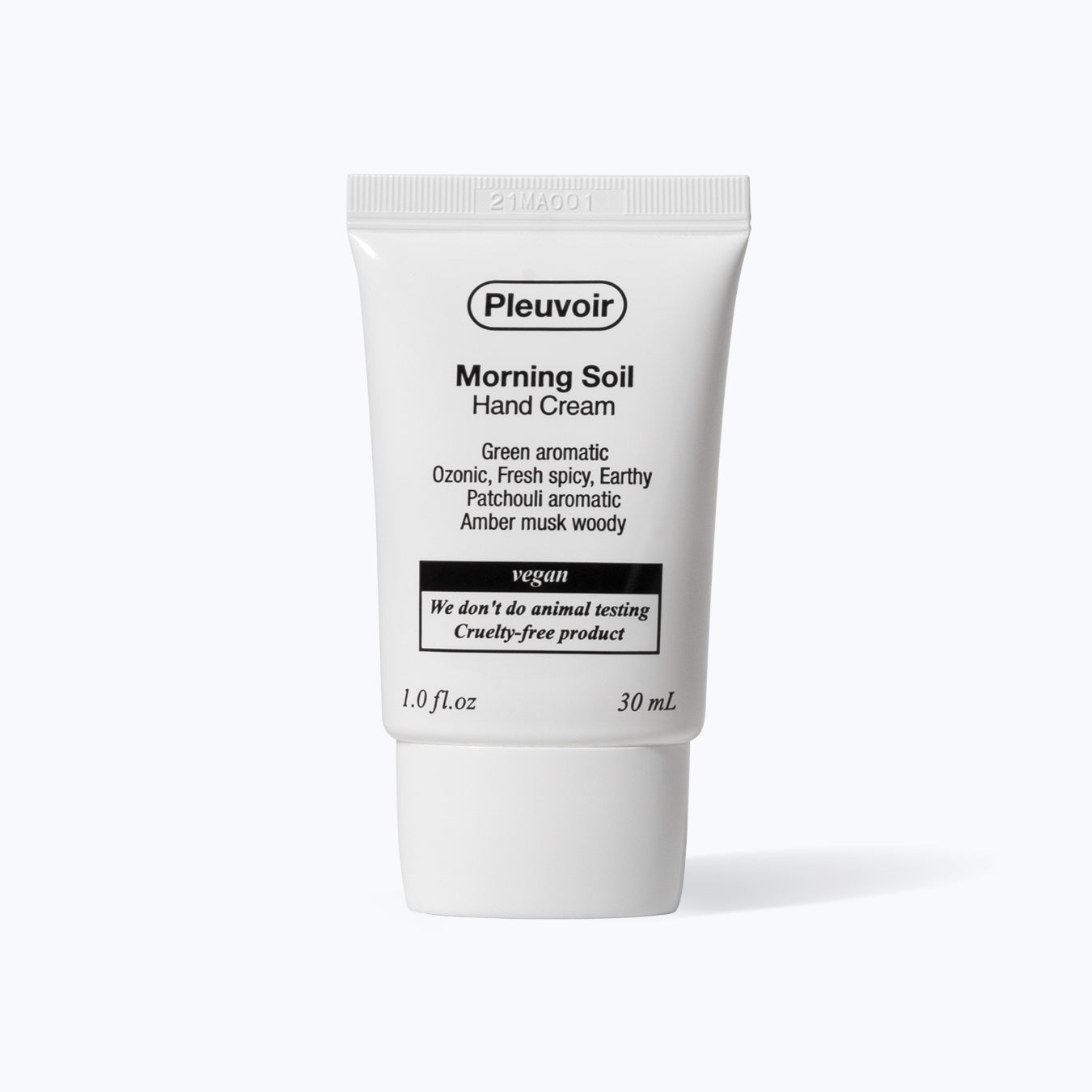 PLEUVOIR Morning Soil Hand Cream 1.0 fl.oz 30ml