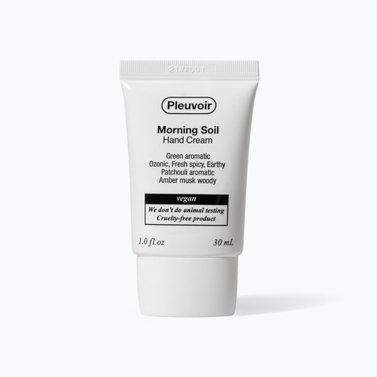 PLEUVOIR Morning Soil Hand Cream 1.0 fl.oz 30ml
