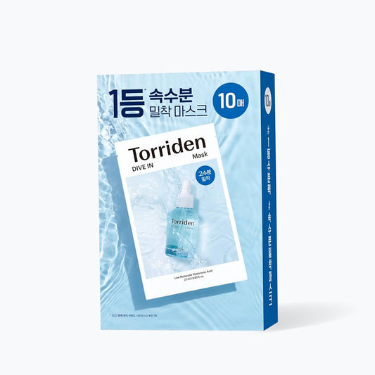 TORRIDEN Dive In Low Molecular Hyaluronic Acid Mask 27ml 10s